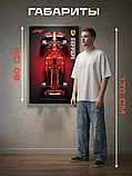 Рамка настенная для конструктора Formula 1 Ferrari SF-24, фото 6