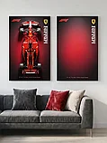 Рамка настенная для конструктора Formula 1 Ferrari SF-24, фото 7