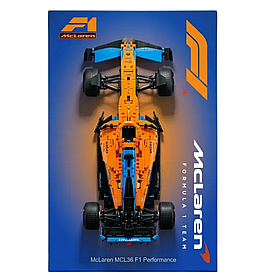Рамка настенная для конструктора болид McLaren MCL36 Formula 1