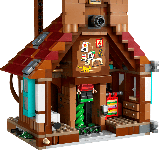 Конструктор Collectors' Edition Гарри Поттер "Нора" Дом Уизли 2405 деталей аналог Lego, фото 5