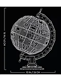 Конструктор IDEAS Глобус 2585 деталей аналог Lego, фото 10