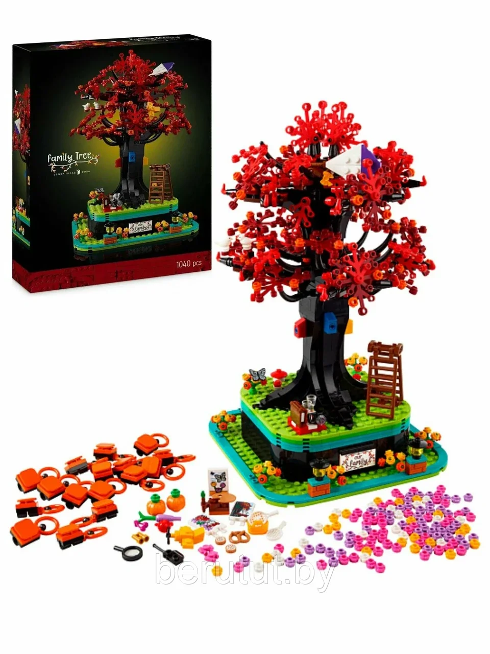Конструктор IDEAS Семейное дерево 1040 деталей аналог Lego
