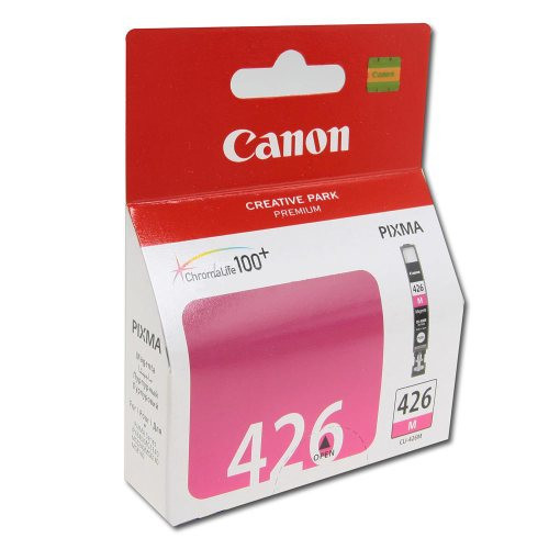 Картридж CLI-426M/ 4558B001 (для Canon PIXMA MX714/ MX894/ iP4940/ MG5240/ MG6140/ iX6540/ MG8240) пурпурный