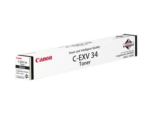 Картридж C-EXV34Bk/ 3782B002 (для Canon imageRUNNER Advance C2000/ C2020/ C2025/ C2220/ C2230) чёрный