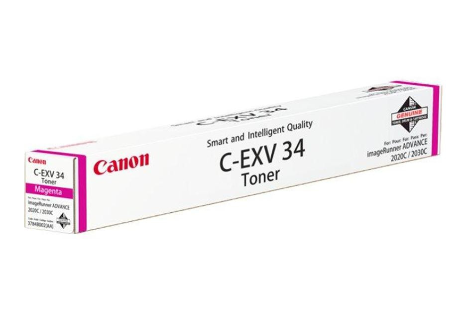 Картридж C-EXV34M/ 3784B002 (для Canon imageRUNNER ADVANCE C2000/ C2020/ C2025/ C2030/ C2225) пурпурный