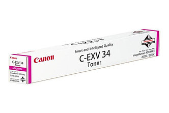 Картридж C-EXV34M/ 3784B002 (для Canon imageRUNNER ADVANCE C2000/ C2020/ C2025/ C2030/ C2225) пурпурный