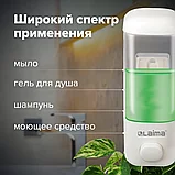 Диспенсер наливной LAIMA для жидкого мыла 0,5 л, ABS пластик белый, фото 5