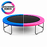 Кожух для батута двухсторонний AMETIST PRO D08FT Blue/Pink, фото 2