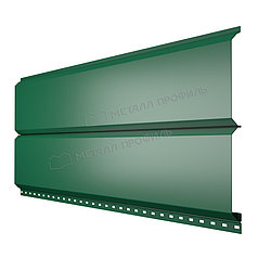 Сайдинг Lбрус-15х240 (ПЭ-01-6005-0.4)  RAL 6005 Зеленый мох