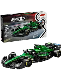 Конструктор Гоночный болид «Formula 1 Aston Martin Aramco AMR24» 269 деталей аналог Lego
