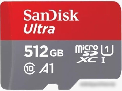 Карта памяти SanDisk Ultra SDSQUAC-512G-GN6MA microSDXC 512GB