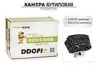 Велосипедная бутиловая камера 2.50-17, FTE25017CR Favorit