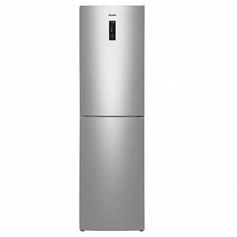 Холодильник ATLANT No Frost Smart air Flow двухкамерный 2 метра серебристый с зоной свежести и дисплеем