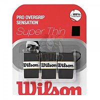 Обмотка для теннисной ракетки Wilson Pro Sensation Overgrip (черный) (арт. WRZ4010BK)
