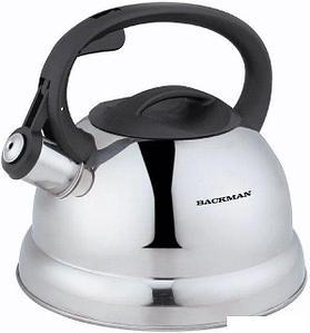Чайник со свистком Backman BM-0722