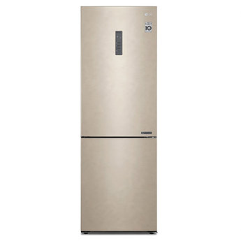 Холодильник LG No Frost DoorCooling+ бежевый инверторный multi air flow с зоной свежести и нулевым зазором