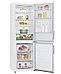 Холодильник LG No Frost DoorCooling+ белый инверторный 186 см с дисплеем зоной свежести и нижней морозилкой, фото 8