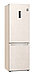 Холодильник LG ThinQ No Frost DoorCooling+ умный инверторный бежевый с WiFi дисплеем и зоной свежести 186 см, фото 4
