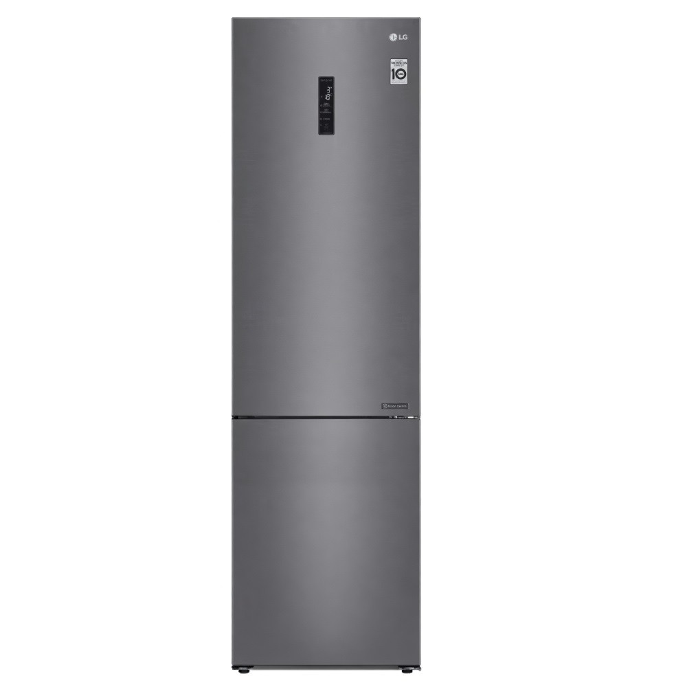 Холодильник LG No Frost DoorCooling+ графит 2 метра с защитой от перепадов напряжения и зоной свежести