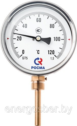 Термометр биметаллический радиальный БТ-211