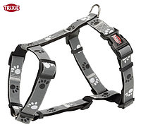 Шлея светоотражающая TRIXIE Silver Reflect M-L 50-75 см/25 мм