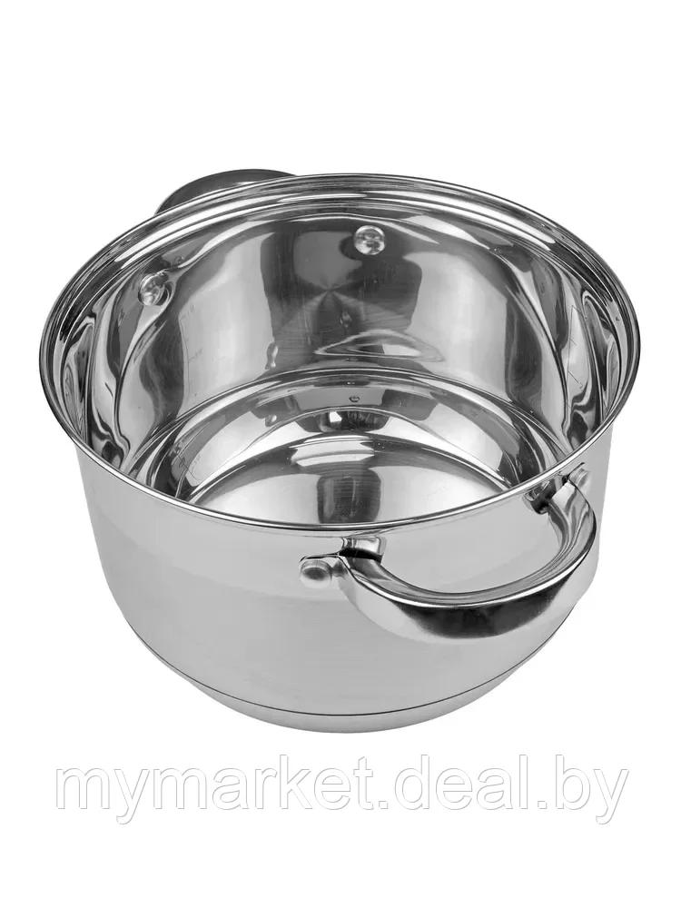 Набор кастрюль с сотейником и сковородой Royal chef RC-1222 (2.1л/2.9л/3.9л/6.6л) - фото 5 - id-p246620072