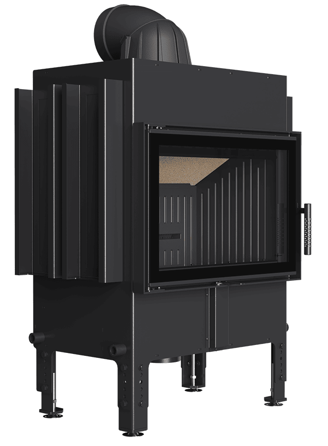 Каминная топка Kratki NORRA BLACK