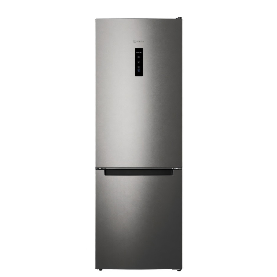 Холодильник Indesit No Frost серый двухкамерный Push&Go с дисплеем и зоной свежести