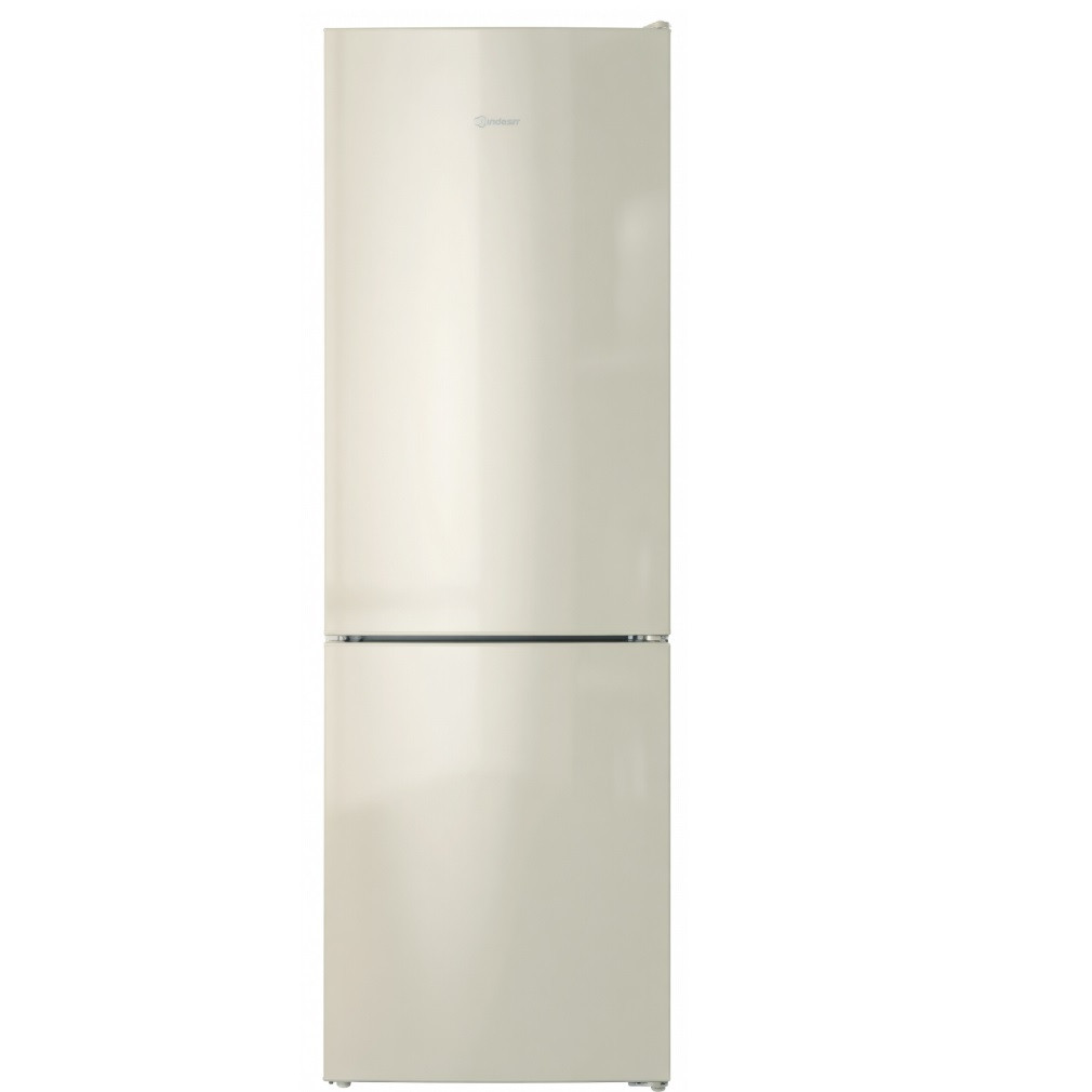 Холодильник Indesit No Frost бежевый двухкамерный Push&Go с зоной свежести