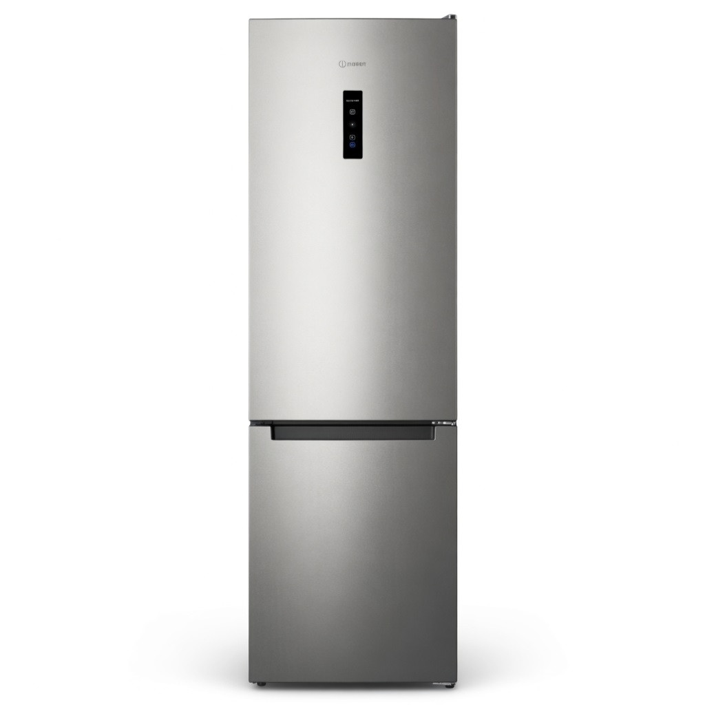 Холодильник Indesit No Frost двухкамерный серый Push&Go с дисплеем