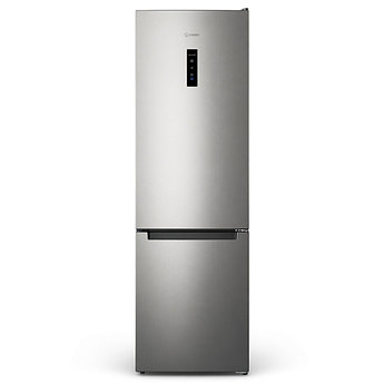 Холодильник Indesit No Frost двухкамерный серый Push&Go с дисплеем