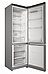 Холодильник Indesit No Frost серый двухкамерный Push&Go с дисплеем, фото 3