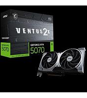 Видеокарта MSI GeForce RTX 5070 VENTUS 2X OC, 12 GB GDDR7, 192 bit, 3xDisplayPort, HDMI, GPU 2542 MHz