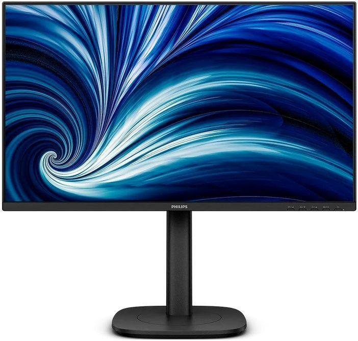 Монитор 23.8" Philips 24B2U3301 IPS 1920x1080, 120 Гц, 4 мс, 16:9, 300 кд/м², HDMI 1.4, DP 1.4, USB-C (90 Вт), - фото 1 - id-p246650286