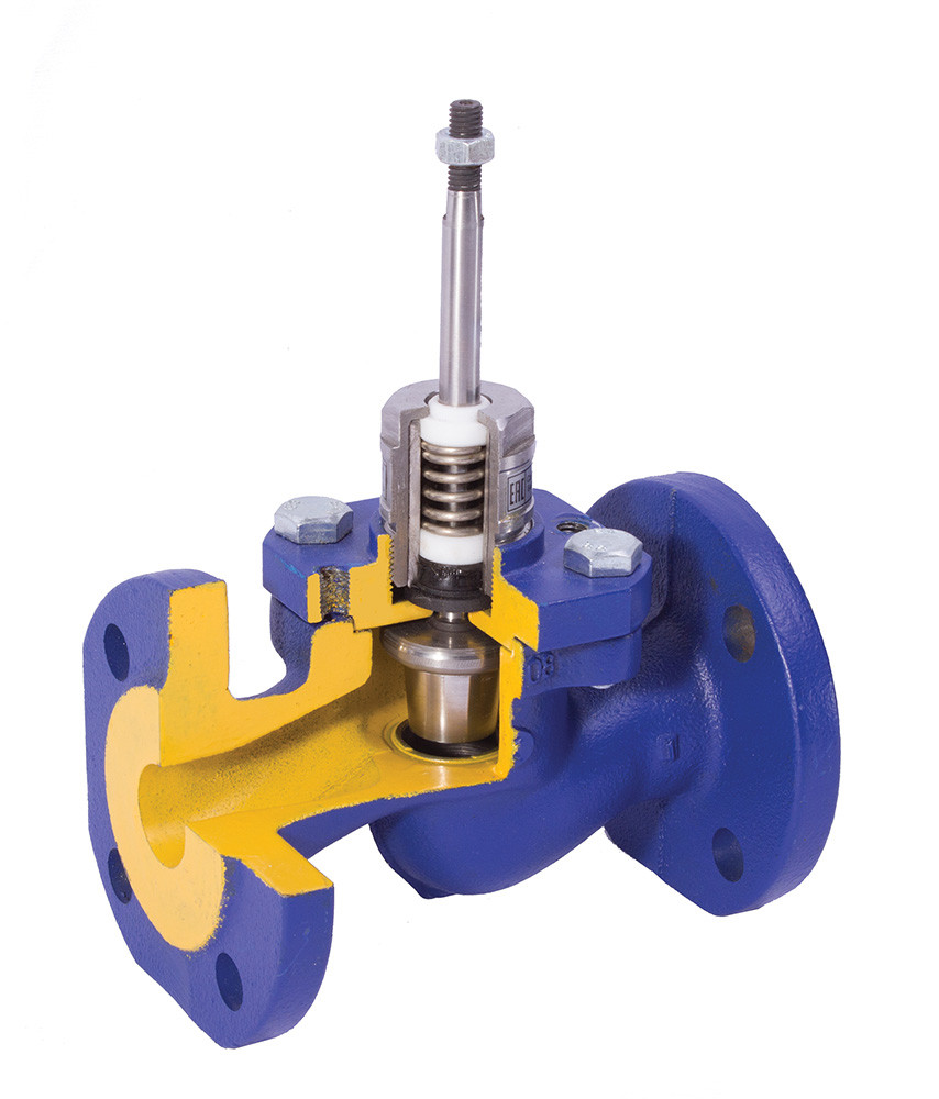 Клапаны проходные седельные регулирующие ВКСР с электроприводом