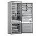 Встраиваемый холодильник Whirlpool No Frost широкий инверторный тихий скользящее крепление с зоной свежести, фото 3
