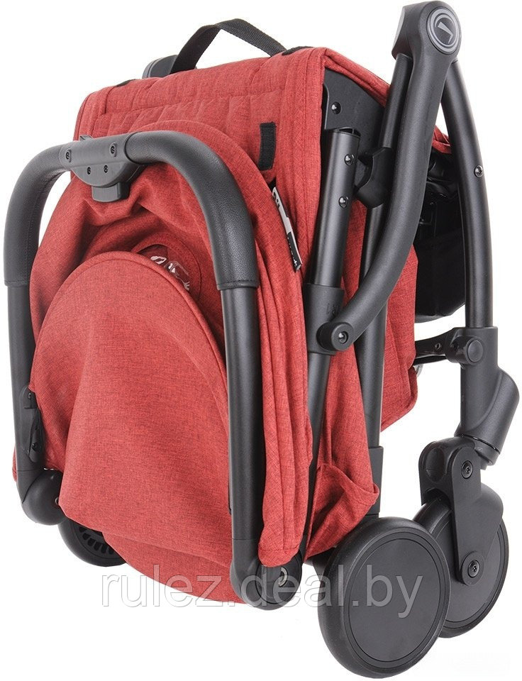Коляска прогулочная «книга» Pituso Smart (ягодный) - фото 8 - id-p246915324