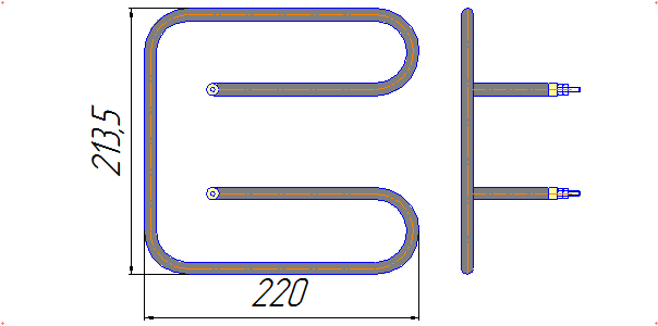 ТЭН-106С10/0,8Т220