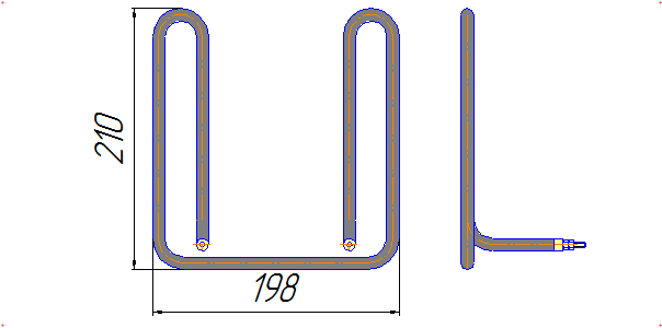 ТЭН-110D8.5/0,7Т220