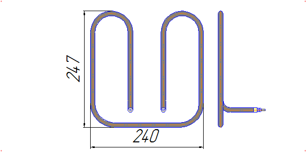 ТЭН-130D8.5/0,9Т220