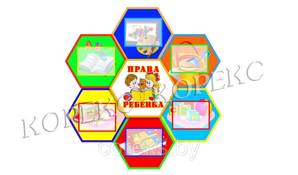 Стенд "права ребенка"