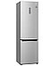 Холодильник LG No Frost серебристый металлик 2 метра с нижней морозилкой Multi Air Flow и зоной свежести, фото 2