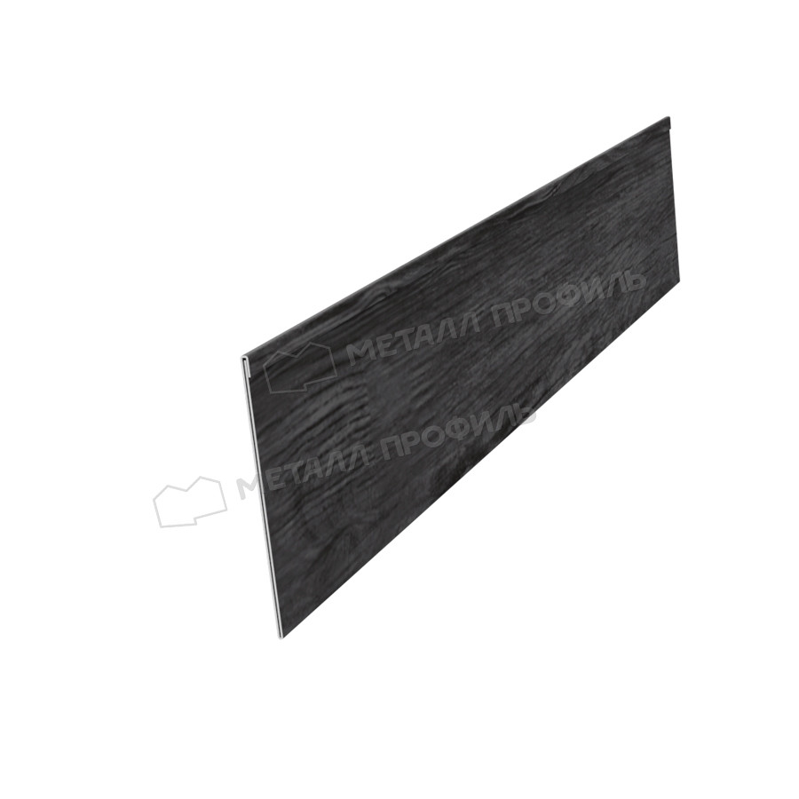Металл Профиль Ламель Кубань ПЛТН-85 35мм х 3000 (ECOSTEEL_MA-01-Серый Дуб-0.5)