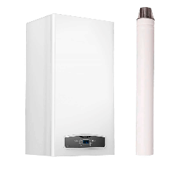 Газовый котел Ariston Cares XC 24 FF в комплекте с дымоходом