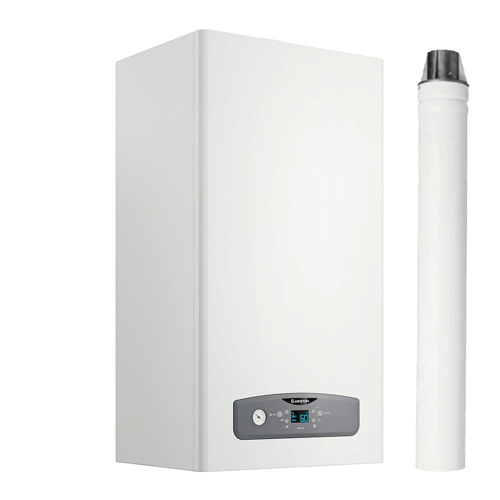 Газовый котел Ariston Argis C 24 FF в комплекте с дымоходом