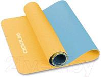 Коврик для йоги и фитнеса Indigo Sport TPE IN106