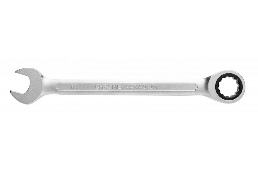 Ключ комбинированный трещоточный 8 мм, 72T, сталь CrV - HT1R007