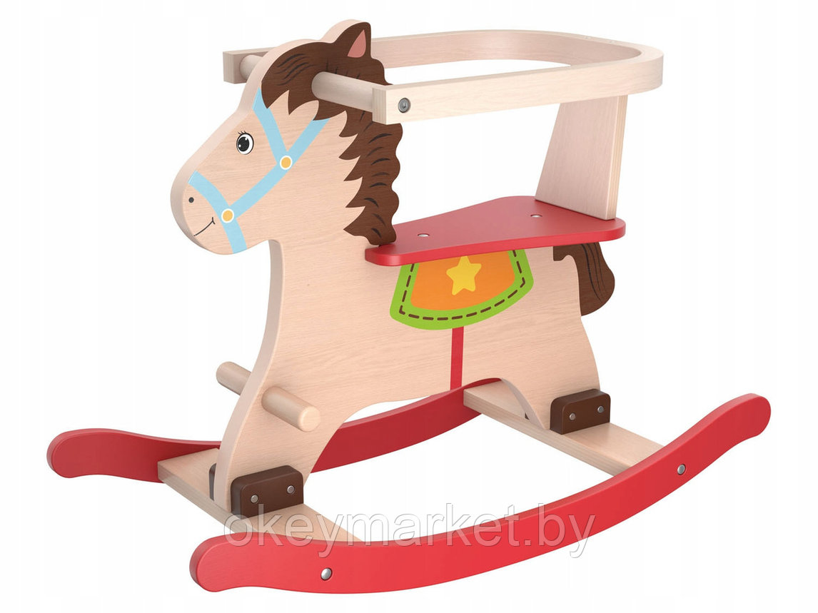 Детская деревянная лошадка-качалка PlayTive Junior, фото 2