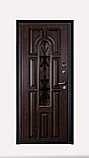 Дверь входная металлическая Металюкс СМ60 ВИНОРИТ + ПАТИНА, фото 3