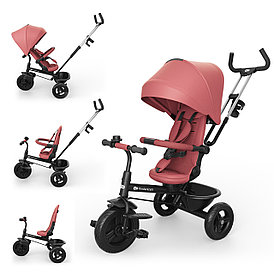 Детский трехколесный велосипед Kinderkraft Aston 2 Plus | Розовый